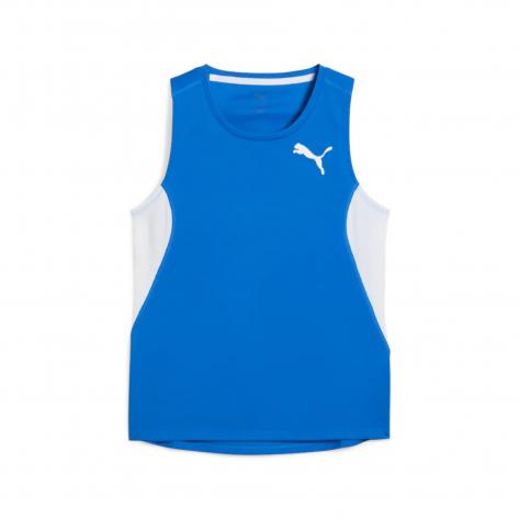 Puma Damen Tanktop Cross the Line Singlet 3.0 526751-04 L Team Power Blue | L