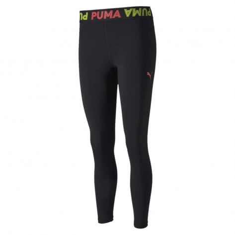 Puma Damen 7/8 Tight Modern Sports Banded 7/8 Leggings 581481-61 L Puma Black-Bubblegum | L