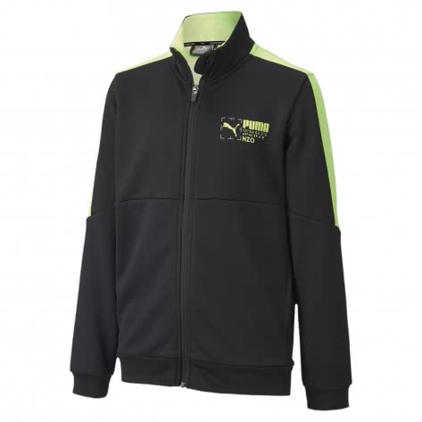 Puma Jungen Trainingsjacke Active Sports Poly Full-Zip B 583179-01 164 Puma Black | 164