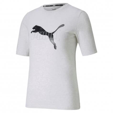 Puma Damen T-Shirt Nu-tility Tee 583546-19 S Puma White Heather | S