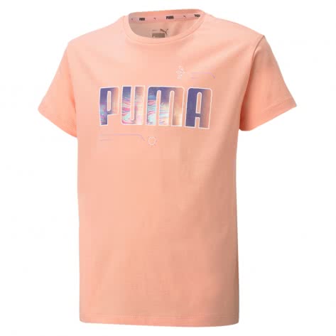 Puma Mädchen T-Shirt Alpha Tee G 586170-26 140 Apricot Blush | 140