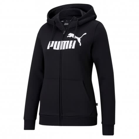 Puma Damen Sweatjacke ESS Logo Full-Zip Hoodie 586806 