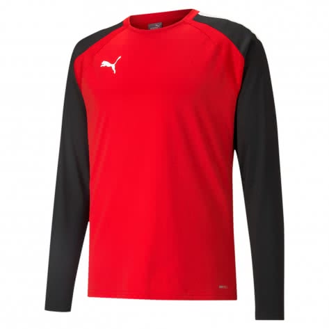 Puma Herren Pullover teamLIGA Training Sweat 657238-01 XXXL Puma Red-Puma Black | XXXL