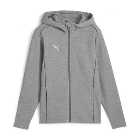 Puma Kinder Sweatjacke teamFINAL Casuals Hooded Jkt Jr 658529 