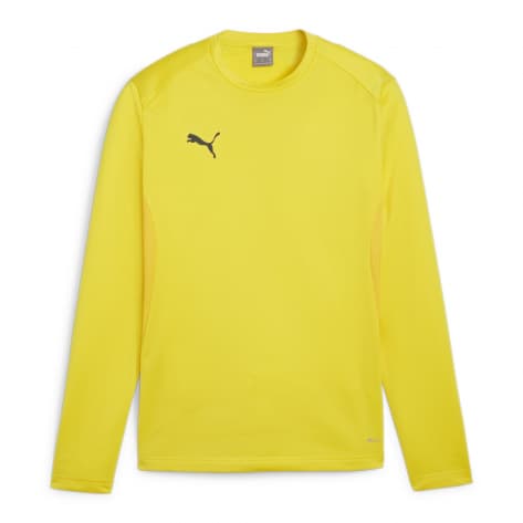 Puma Herren Pullover teamGOAL Training Sweat 658649-07 XXXL Faster Yellow-Black-Yellow | XXXL