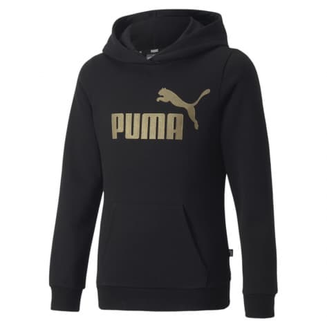 Puma Mädchen Kapuzenpullover ESS Logo Hoodie FL 670310-01 128 Puma Black | 128