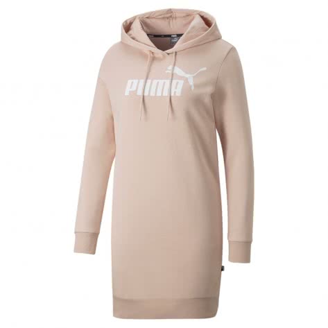 Puma Damen Sweat Kleid ESS Logo Hooded Dress FL 671988-47 S Rose Quartz | S