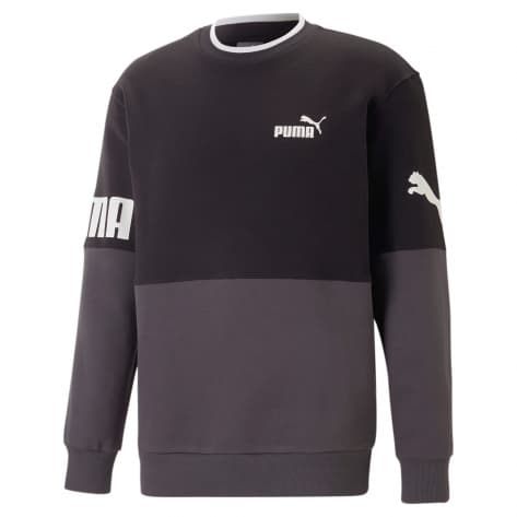Puma Herren Pullover Power Colorblock Crew TR 673323-01 S Puma Black | S