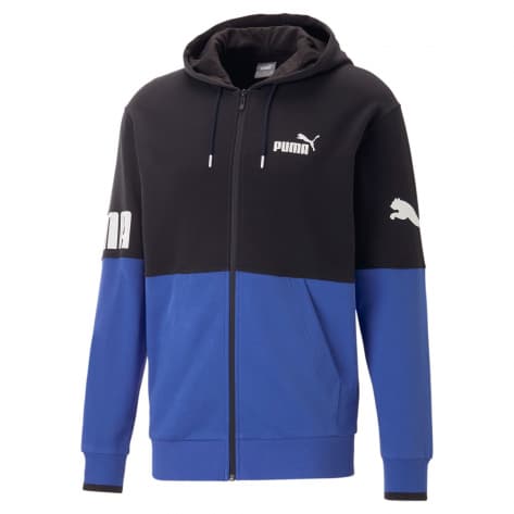 Puma Herren Kapuzenjacke Power Colorblock FZ Hoodie TR 673327-92 L Royal Sapphire | L