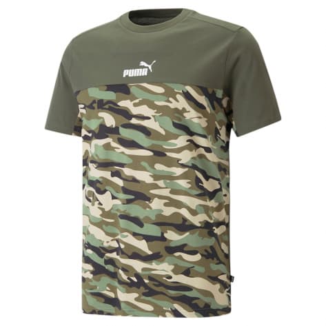Puma Herren T-Shirt Ess Block Camo Tee 673335 