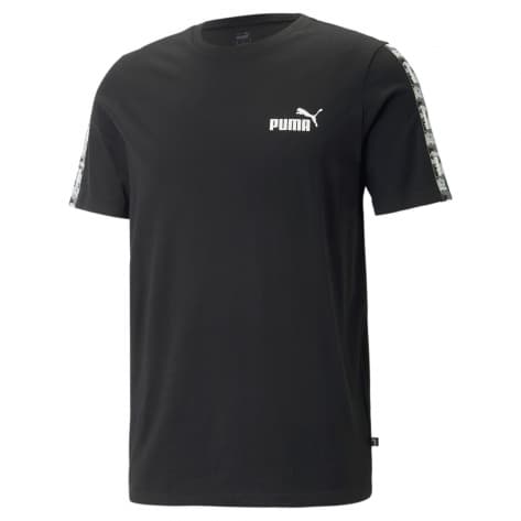 Puma Herren T-Shirt Ess Tape Camo Tee 673358-01 S Puma Black | S