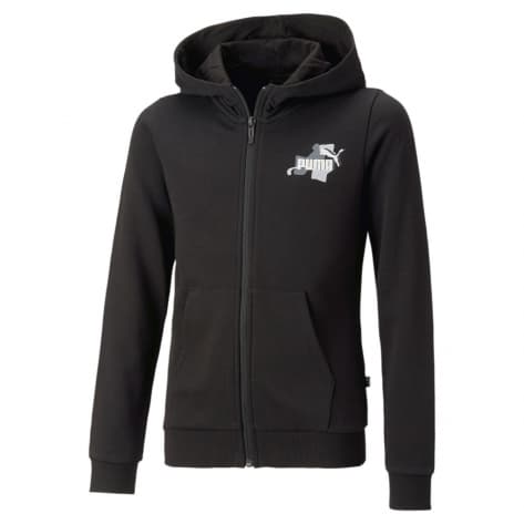 Толстовка Puma Mädchen Kapuzenjacke ESS ART с капюшоном на молнии TR G 673510