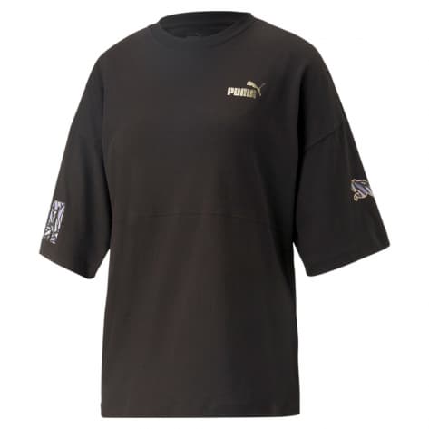 Puma Damen T-Shirt POWER NOVA SHINE Colorblock Tee 674445 