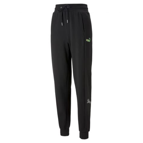 Puma Dmaen Trainingshose POWER NOVA SHINE Colorblock High-Waist TR 674447 