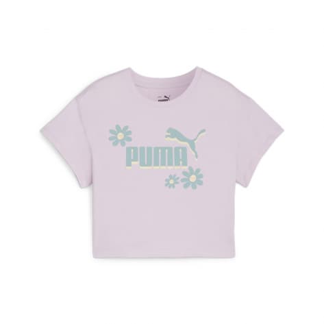Puma Mädchen T-Shirt GRAPHICS Summer Flower Tee G 680265-60 152 Grape Mist | 152