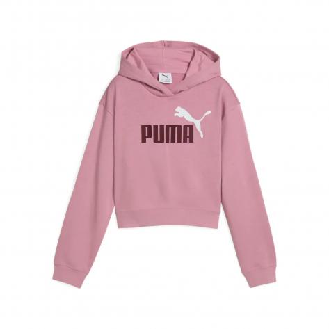 Puma Mädchen Kapuzenpullover Essentials 2 COLOR No. 1 Logo​ Short Length Hoodie G 686072 