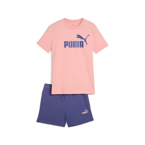 Puma Mädchen Set T-Shirt Logo Tee + Shorts Set 686307 