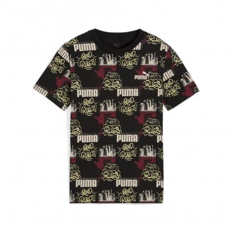 Puma Jungen T-Shirt MID90s All Over Print Tee B 688466 