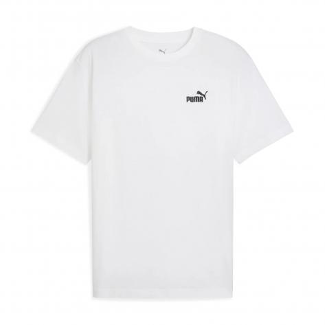 Puma Herren T-Shirt ESS Relaxed Small No. 1 Logo Tee 689153 