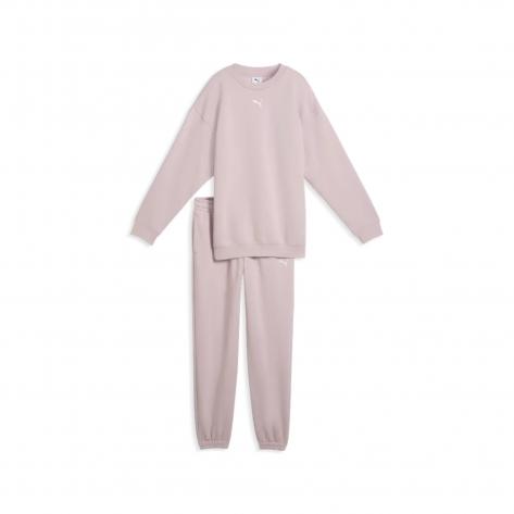 Puma Mädchen Trainingsanzug Loungewear Oversized Sweat Suit FL 689727 