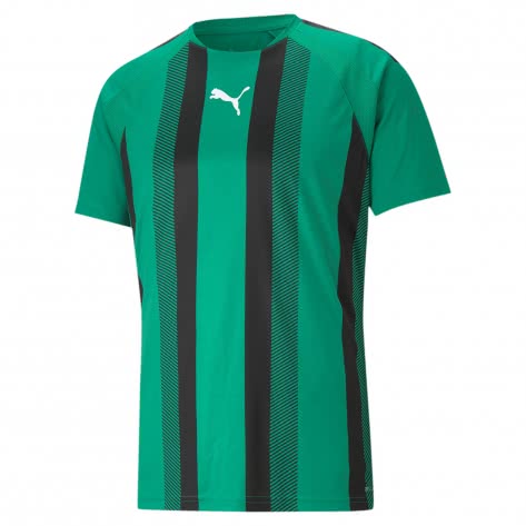 Puma Herren Trikot teamLIGA Striped Jersey 704920-05 XXXL Pepper Green- Black- White | XXXL