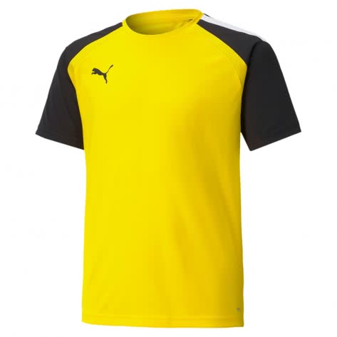 Puma Kinder Trikots teamPACER Jersey Jr 704926-07 152 Cyber Yellow- Black- White | 152