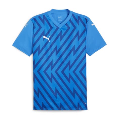 Puma Kinder Trikot teamGLORY Jersey Jr 705741-02 128 Electric Blue Lemonade-PUMA White | 128