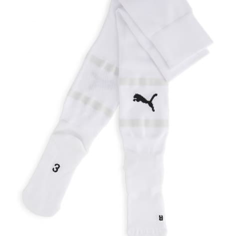 Puma Stutzen teamFINAL Socks 705746-04 31-34 PUMA White-PUMA Black-Feather Gray | 31-34