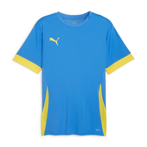 Puma Kinder Trikot teamGOAL Matchday Jersey jr 705748-16 116 Electric Blue Lemonade-Faster Yellow | 116