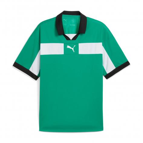 Puma Herren Trikot teamCLASSIC Match Jersey 707101-05 L Sport Green-Puma White-P Blk | L