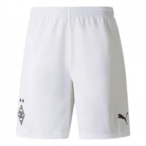 Puma Herren Shorts Borussia Mönchengladbach Home Shorts Replica 21/22 759154 