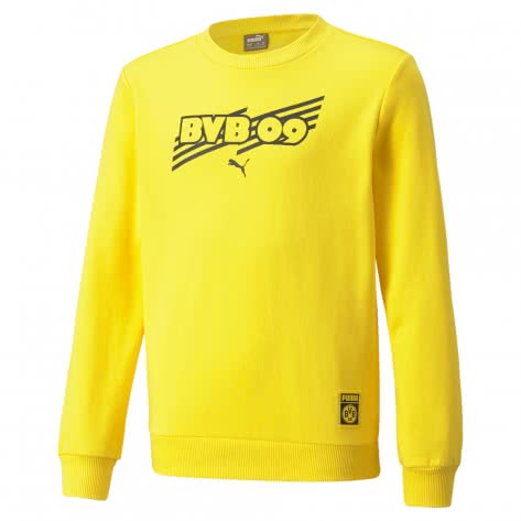 Puma Kinder Sweatshirt Borussia Dortmund FtblCore Crew Sweat 759988 