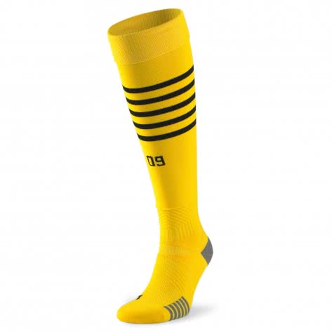 Puma Borussia Dortmund Stutzenstrumpf Hooped Socks Replica 765907-08 47-49 Cyber Yellow-Puma Black | 47-49