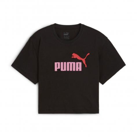 Puma Mädchen T-Shirt Girls Logo Cropped Tee 845346 