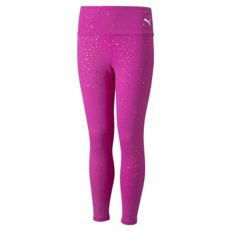 Puma Mädchen Tight Runtrain AOP Leggings 846920-13 164 Deep Orchid | 164