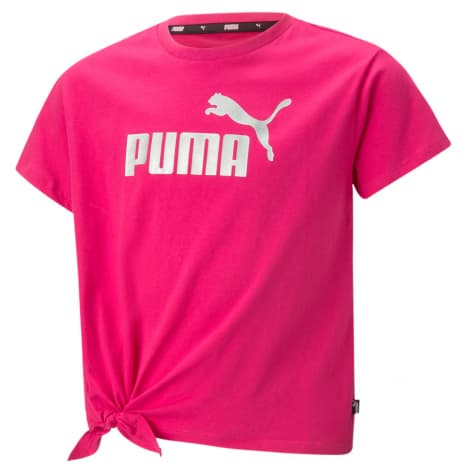 Puma Mädchen T-Shirt ESS+ Logo Knotted Tee 846956 