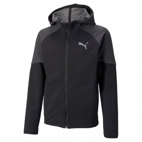 Puma Jungen Trainingsjacke Active Sports Full-Zip 847010-01 140 Puma Black | 140