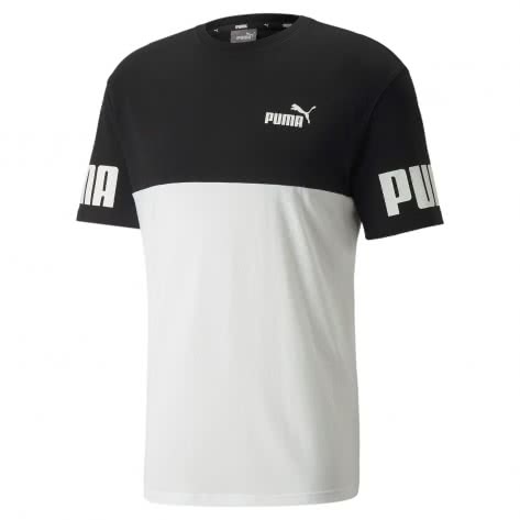 Puma Herren T-Shirt Power Colorblock Tee 847389 