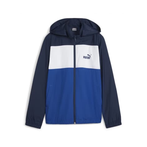 Puma Jungen Jacke ESS+ CB Windbreaker B 847479-14 104 Club Navy | 104