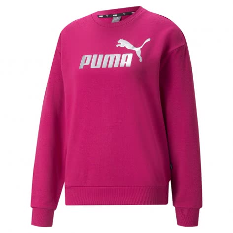 Puma Damen Sweatshirt ESS+ Metallic Logo Crew TR 848304 