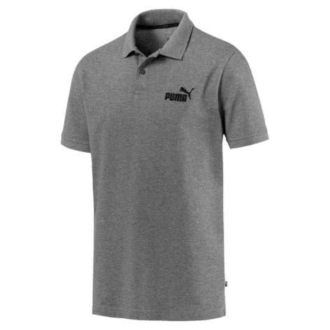 Puma Herren Poloshirt Essentials Pique Polo 851759-03 S Medium Gray Heather | S