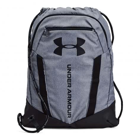 Under Armour Turnbeutel UA Undeniable Sackpack 1369220-012 Pitch Gray Medium/Black | One size