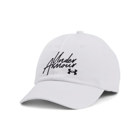 Under Armour Damen Kappe Favorites Hat 1369790-102 White/Black | One size