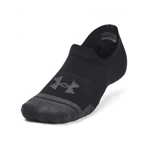 Under Armour Unisex Füßlinge UA Performance Tech 3pk ULT 1379502-001 47-50 Black | 47-50