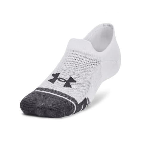 Under Armour Unisex Füßlinge UA Performance Tech 3pk ULT 1379502-100 42-46 White | 42-46