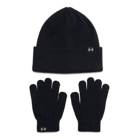Under Armour Kinder Mütze + Handschuh Winter Set Beanie/Glove Combo 1386642-001 Castlerock | One size