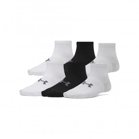 Under Armour Kinder Socken Yth UA Essential 6pk Qtr 1387060 