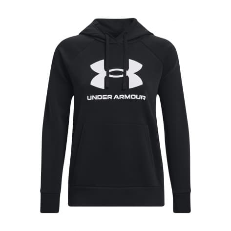 Under Armour Damen Kapuzenpullover Rival Fleece Hoodie 1379501-001 S Black | S