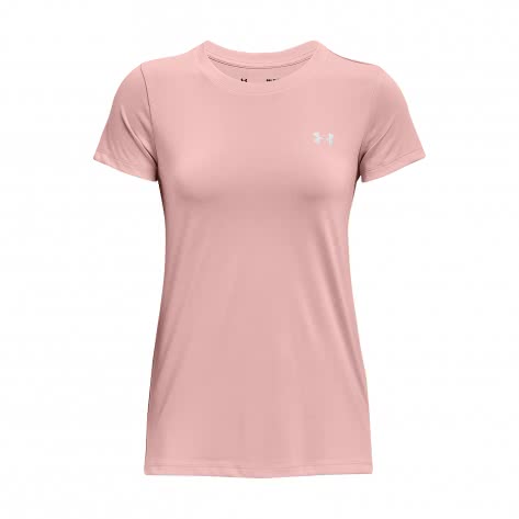 Under Armour Damen T-Shirt Tech SSC - Solid 1277207-676 S Retro Pink | S