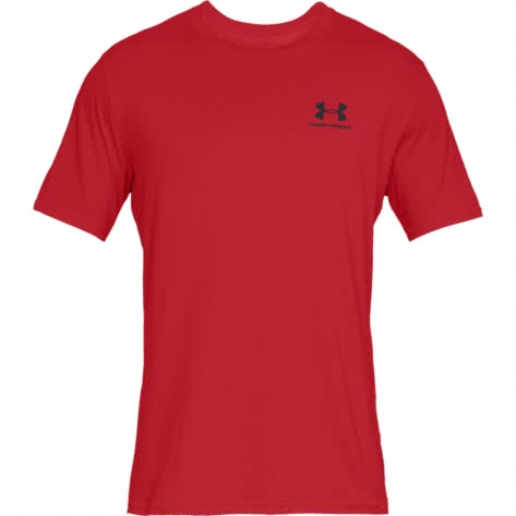 Under Armour Herren T-Shirt Sportstyle Left Chest 1326799-600 XXL Red